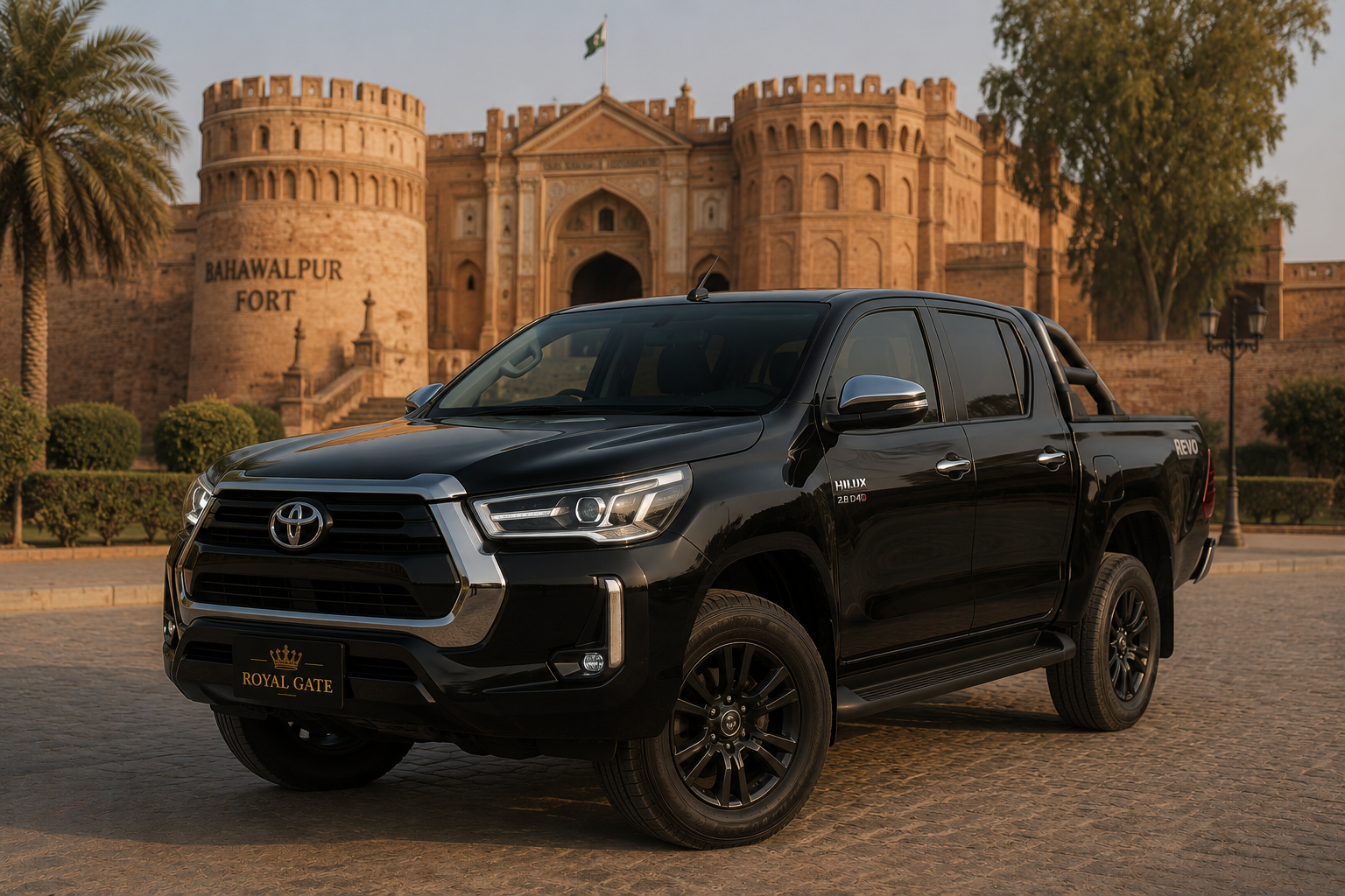 Toyota Hilux Revo - Luxury Car Rental Pakistan