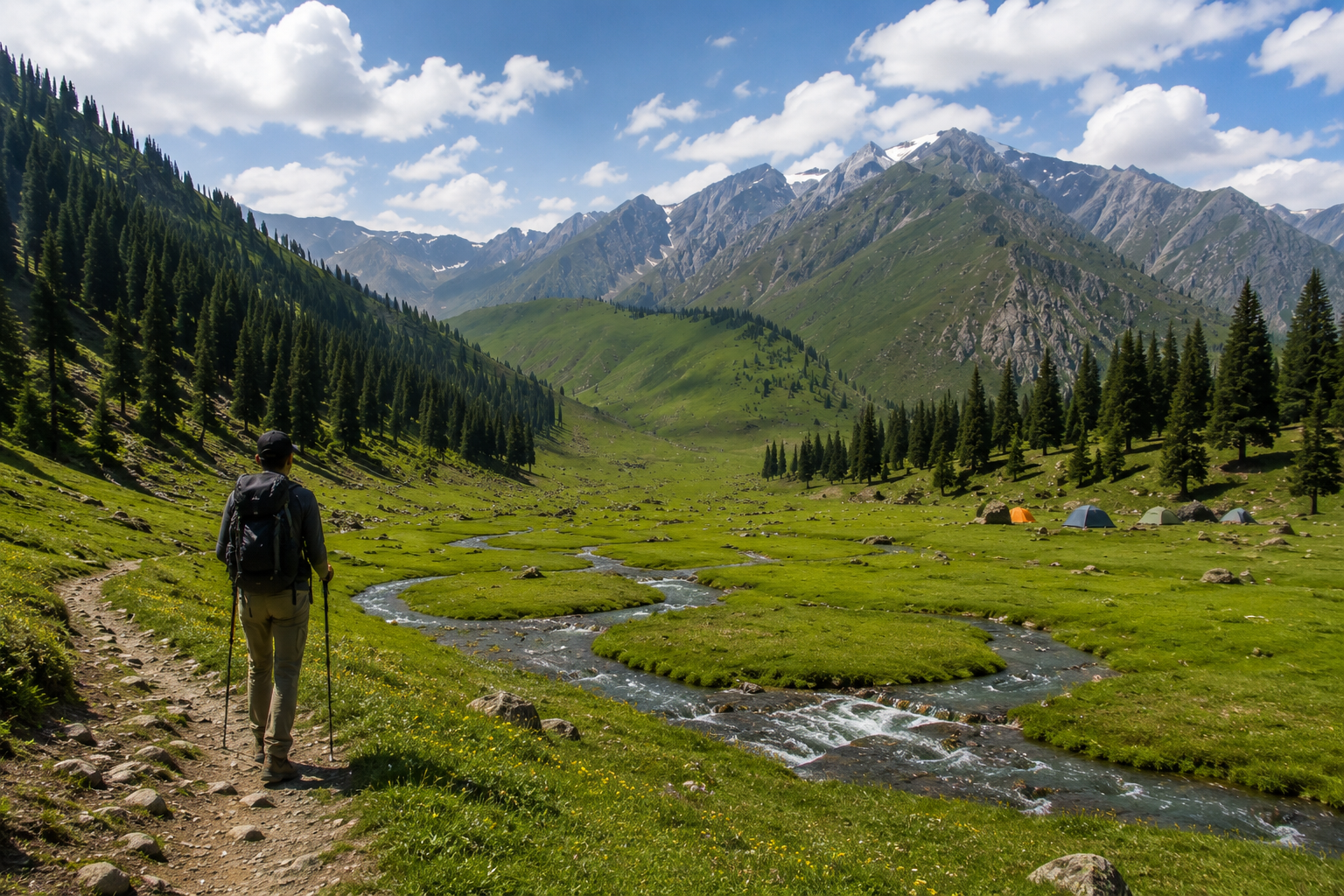 Hiking to Patundas Meadows - Upper Hunza - Premium Tour Pakistan